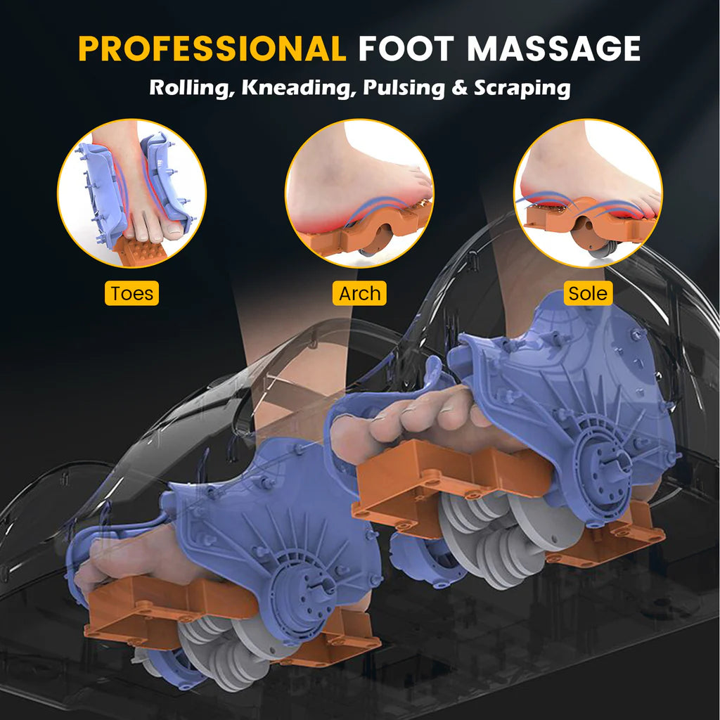 Shiatsu Foot & Leg Deep Tissue Massager