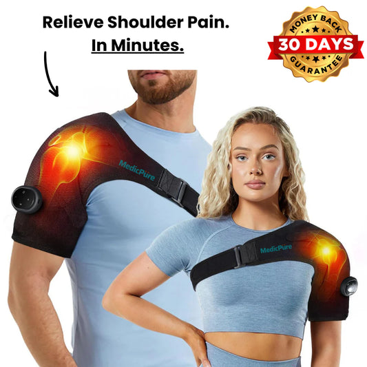 MediBrace Shoulder Red Light Heat & Massage